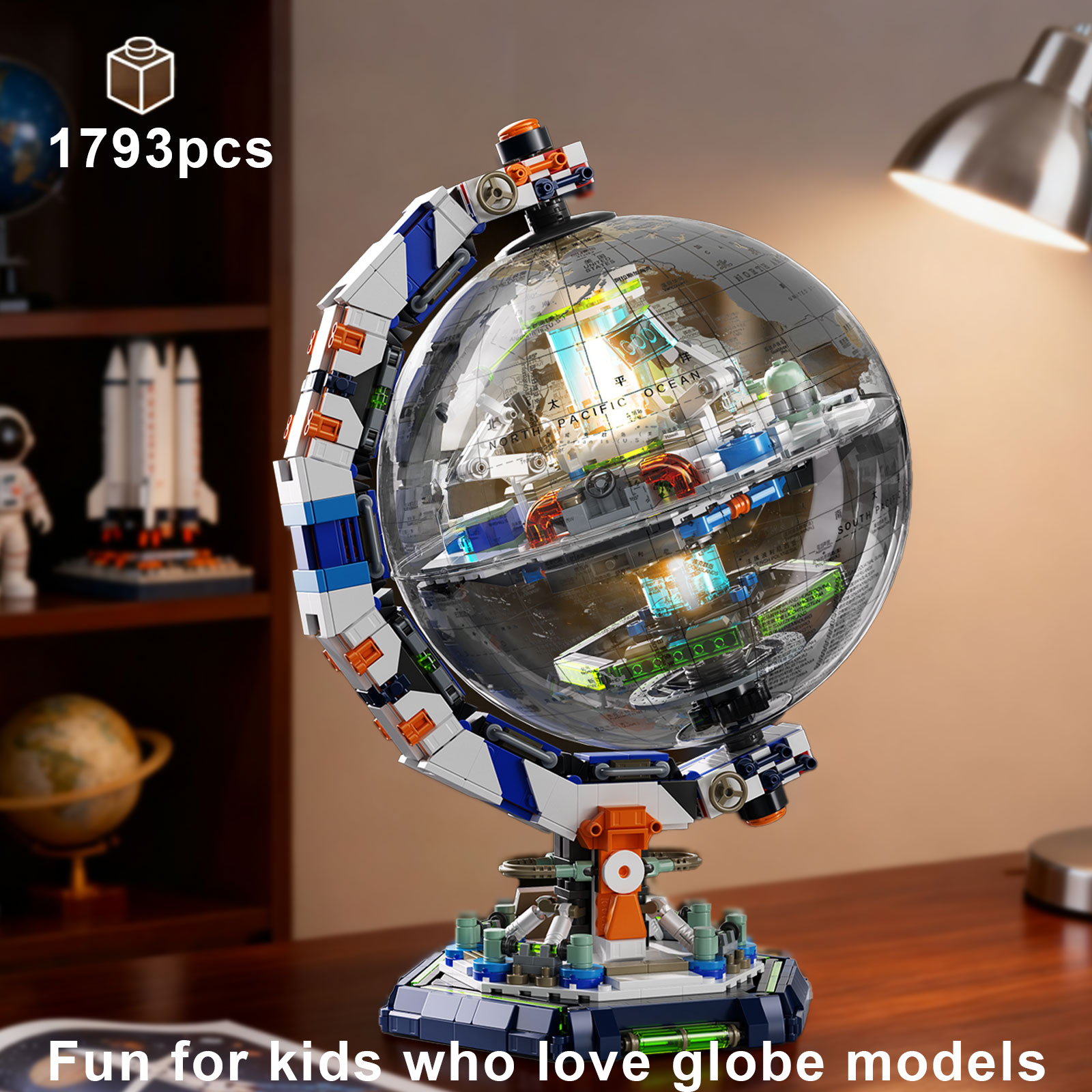KAVOWORLD 1793PCS Sci-Fi Skyve - đánh giá và giá Office Tech And Space