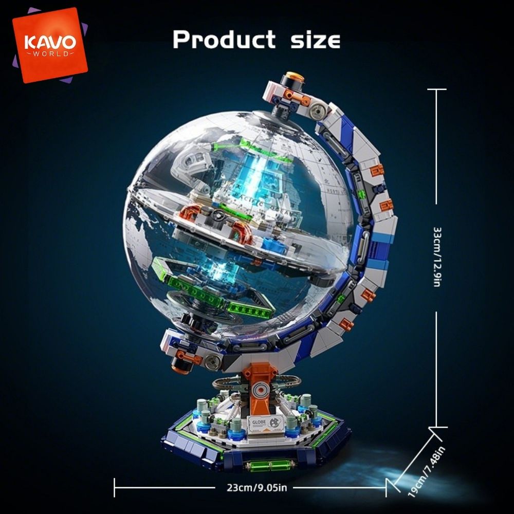 KAVOWORLD 1793PCS Sci-Fi Skyve - đánh giá và giá Office Tech And Space