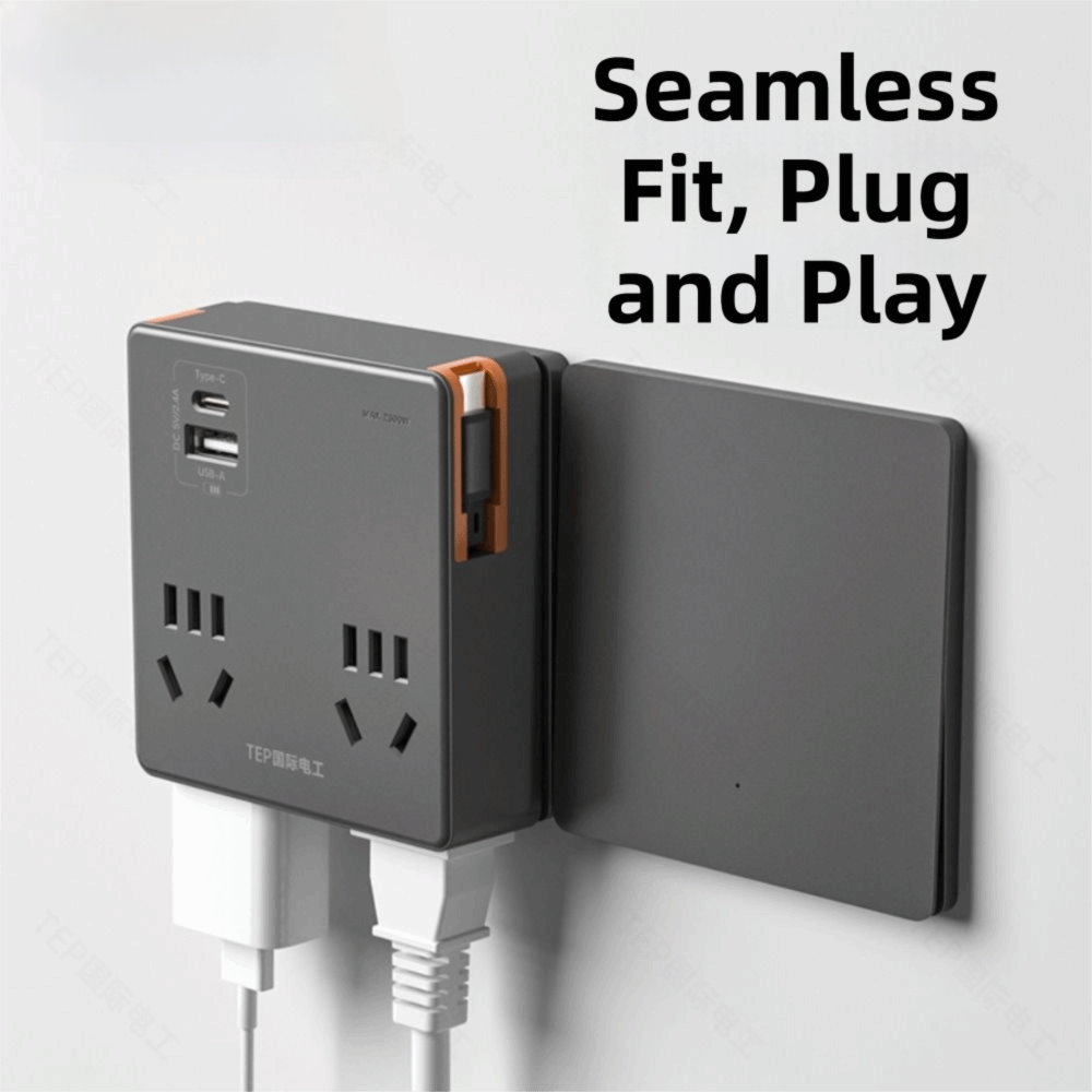 Tech Accessory Flat Plug Power - đánh giá và giá Office Tech And Space