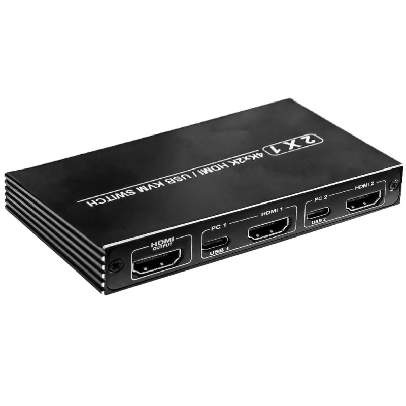HDMI KVM Switcher 2 Port 2 in  - đánh giá và giá Kvm Switch Dual Monitor