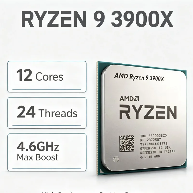 AMD Ryzen 9 3900X 12 Core 24 T - đánh giá và giá Amd Cpu Ryzen 9